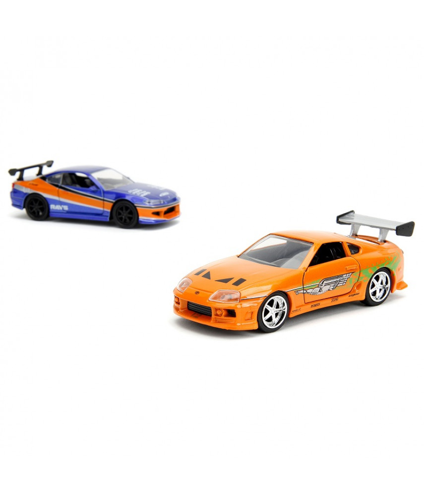 Набор машинок Jada Toys Fast & Furious - Nissan Silvia S15 / Toyota Supra (42541)