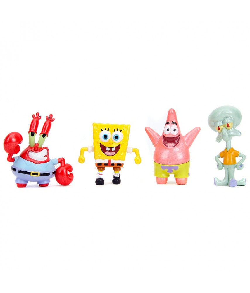 Набор фигурок Nickelodeon Spongebob (6 см) (35302) (Jada Toys)