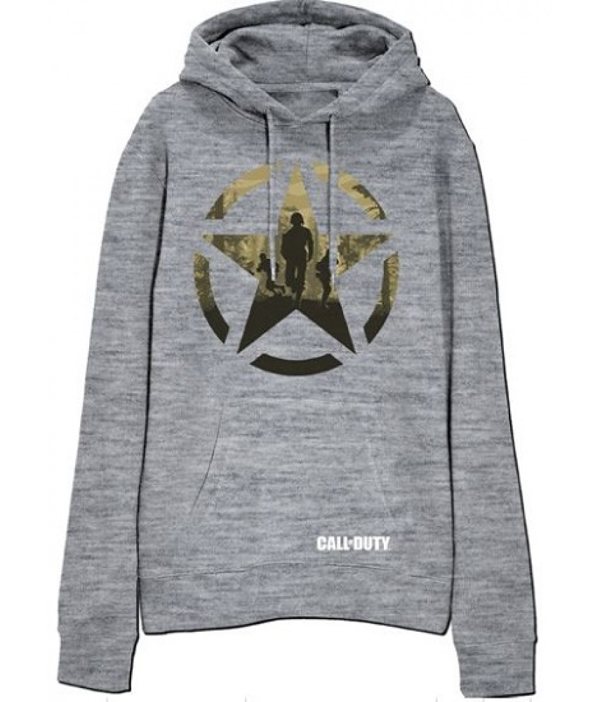 Толстовка с капюшоном Call of Duty WW2 Grey hoodie