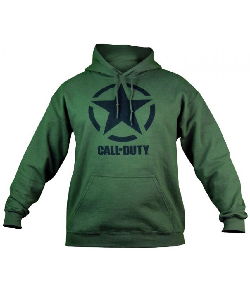 Толстовка с капюшоном Call of Duty WW2 Military Green hoodie