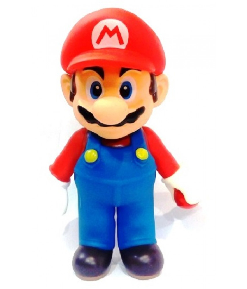 Super Mario. Фигурка Mario в красной бейсболке