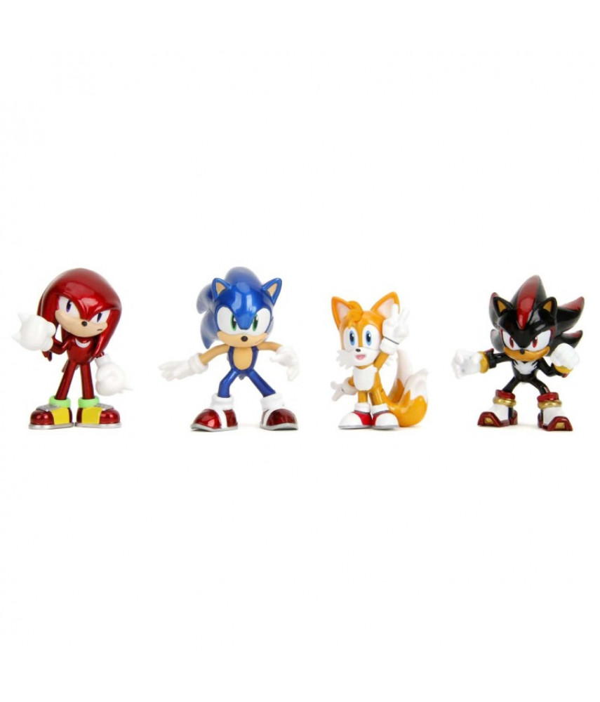 Набор фигурок Sonic the Hedgehog Sonic 4шт 2.5" 35605 (Соник) (Jada Toys)