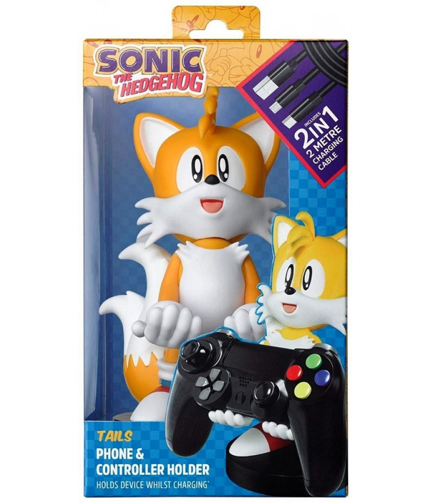 Фигурка подставка для геймпада/телефона Sonic - Tails (Cable Guy)