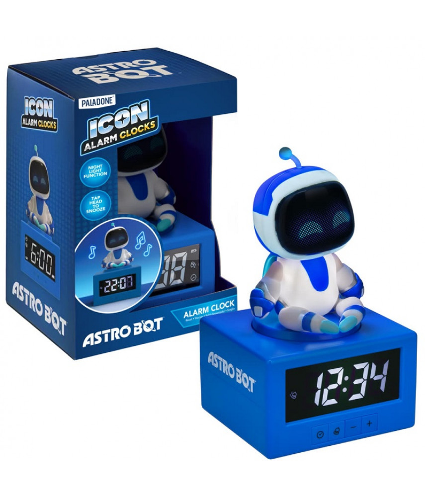 Будильник-светильник Paladone Icon: Astro Bot (17 см)