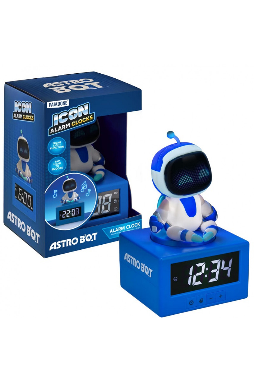 Будильник-светильник Paladone Icon: Astro Bot (17 см)