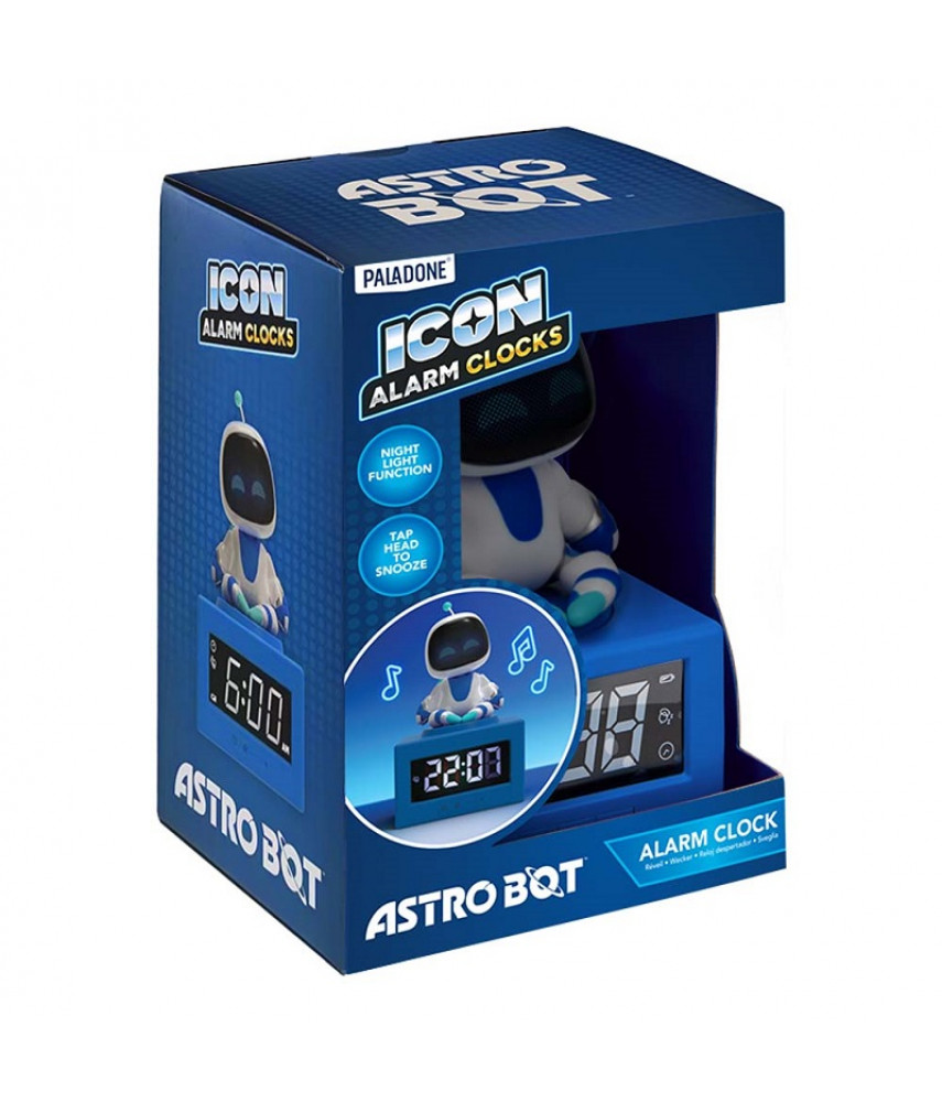 Будильник-светильник Paladone Icon: Astro Bot (17 см)