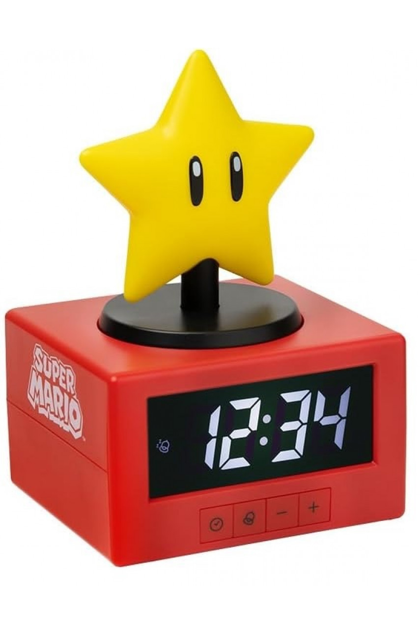 Будильник-светильник Paladone Super Mario Super Star (15 см)