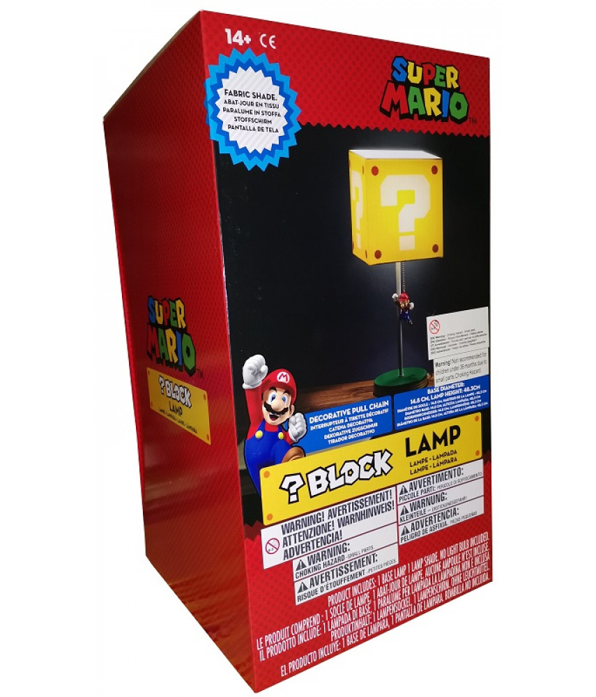 Лампа Mario "?" BLOCK