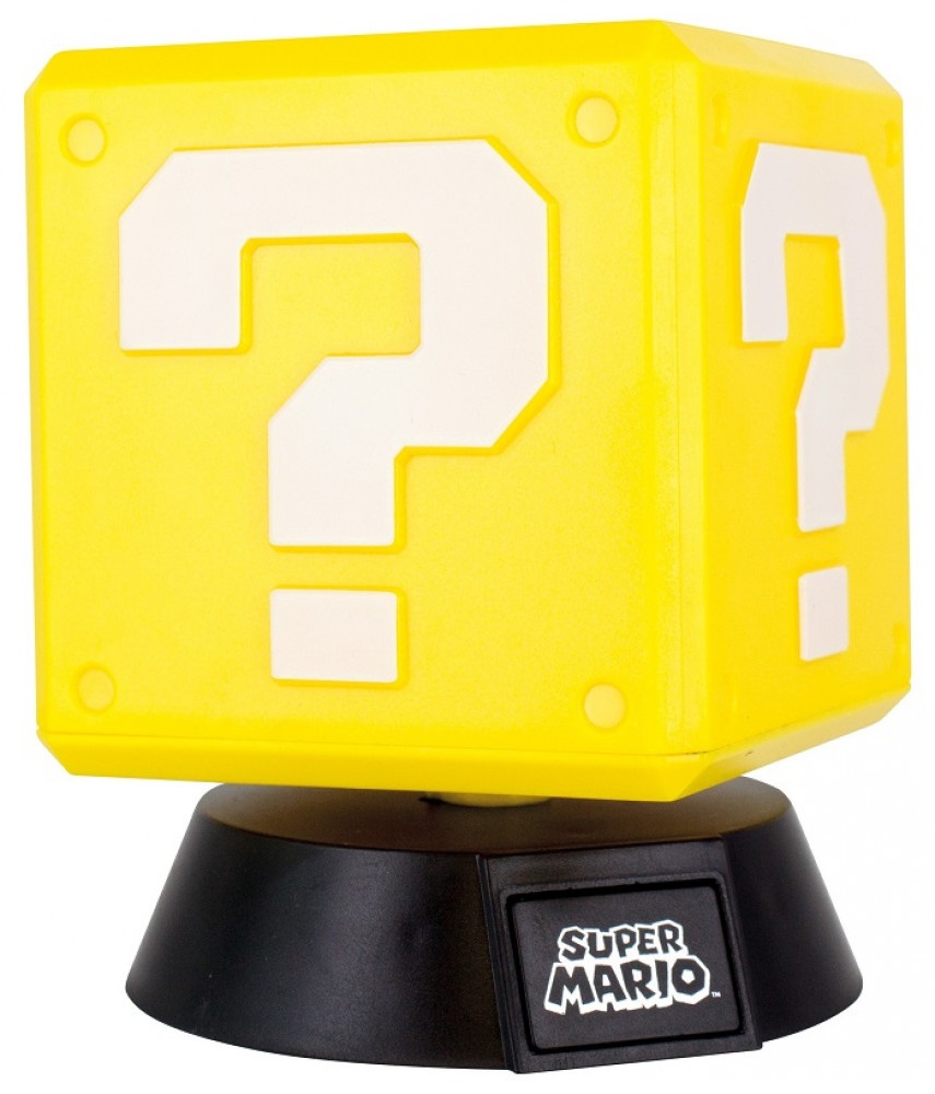 Светильник Nintendo Question Block 3D Light