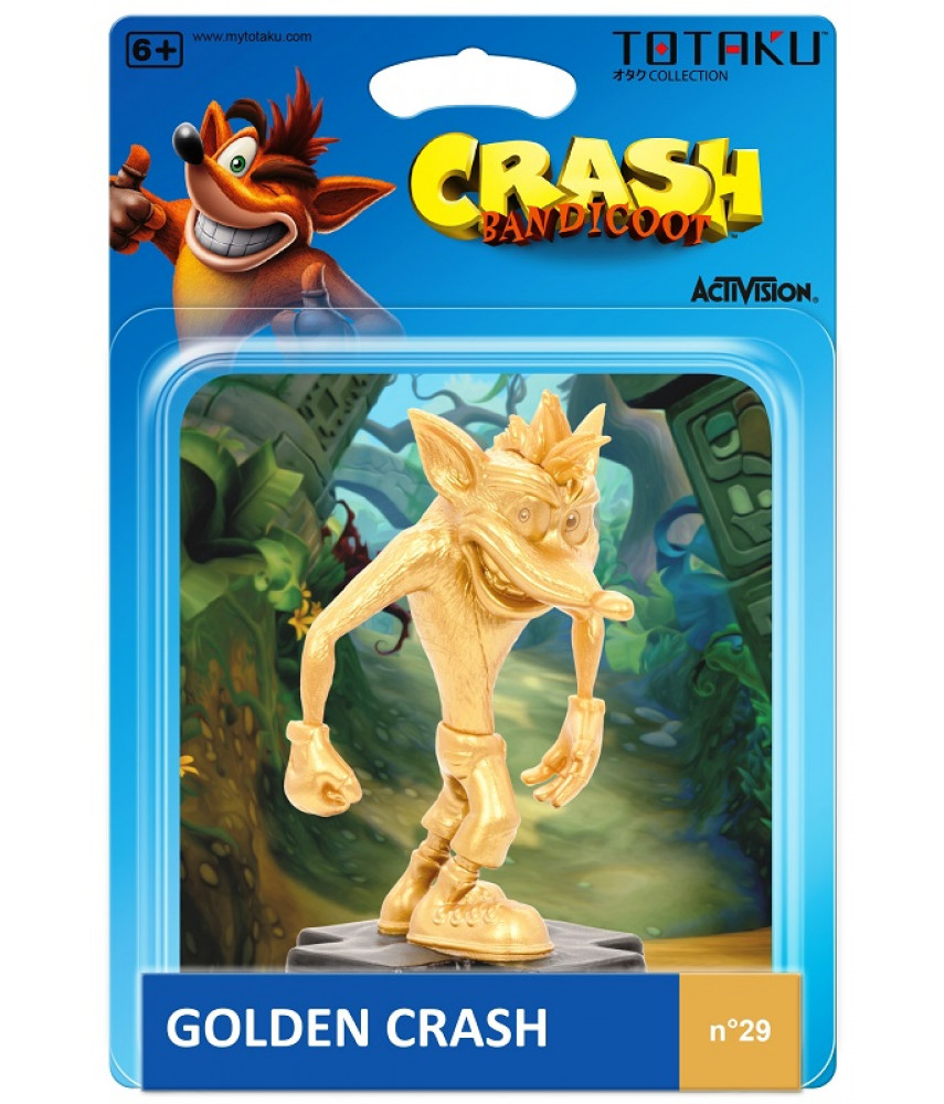 Фигурка Crash Bandicoot: Limited Edition Golden Crash (Totaku)