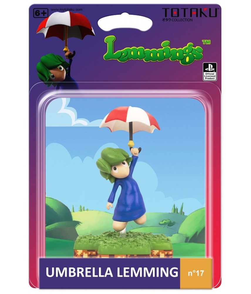 Фигурка Lemmings: Umbrella Lemming (Totaku)