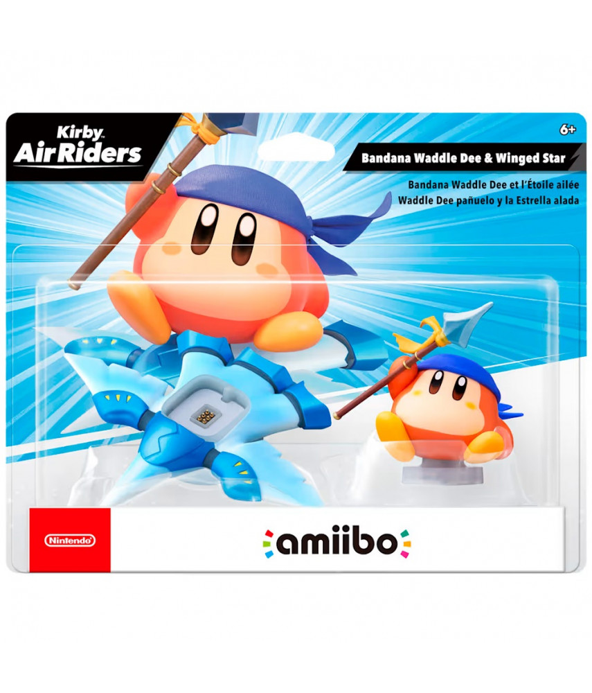 Amiibo Bandana Waddle Dee & Winged Star (Kirby Air Riders Collection) Amiibo Bandana Waddle Dee & Winged Star (Kirby Air Riders Collection)