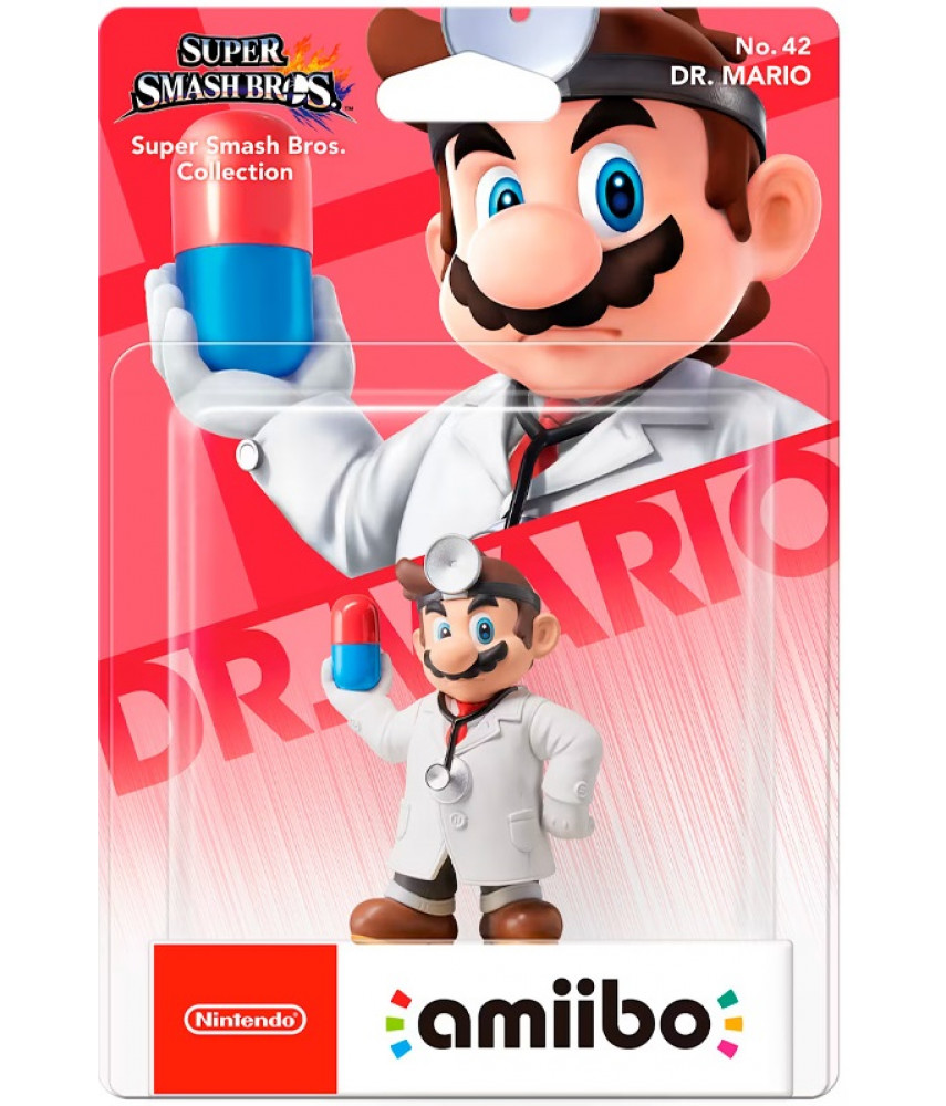 Amiibo Dr. Mario / Доктор Марио №42 (Super Smash Bros.)