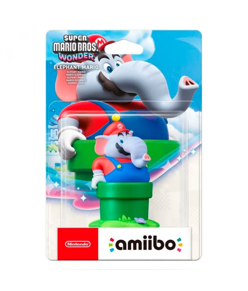 Фигурка Amiibo Марио-слон / Elephant Mario (Super Mario Bros. Wonder Collection)