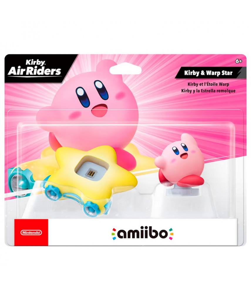 Amiibo Kirby & Warp Star (Kirby Air Riders Collection)