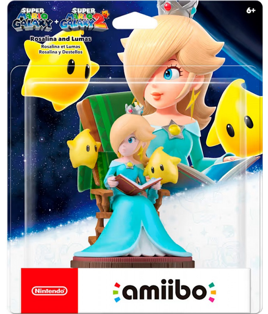 Amiibo Розалина и Люмы / Rosalina and Lumas (коллекция Super Mario Galaxy)