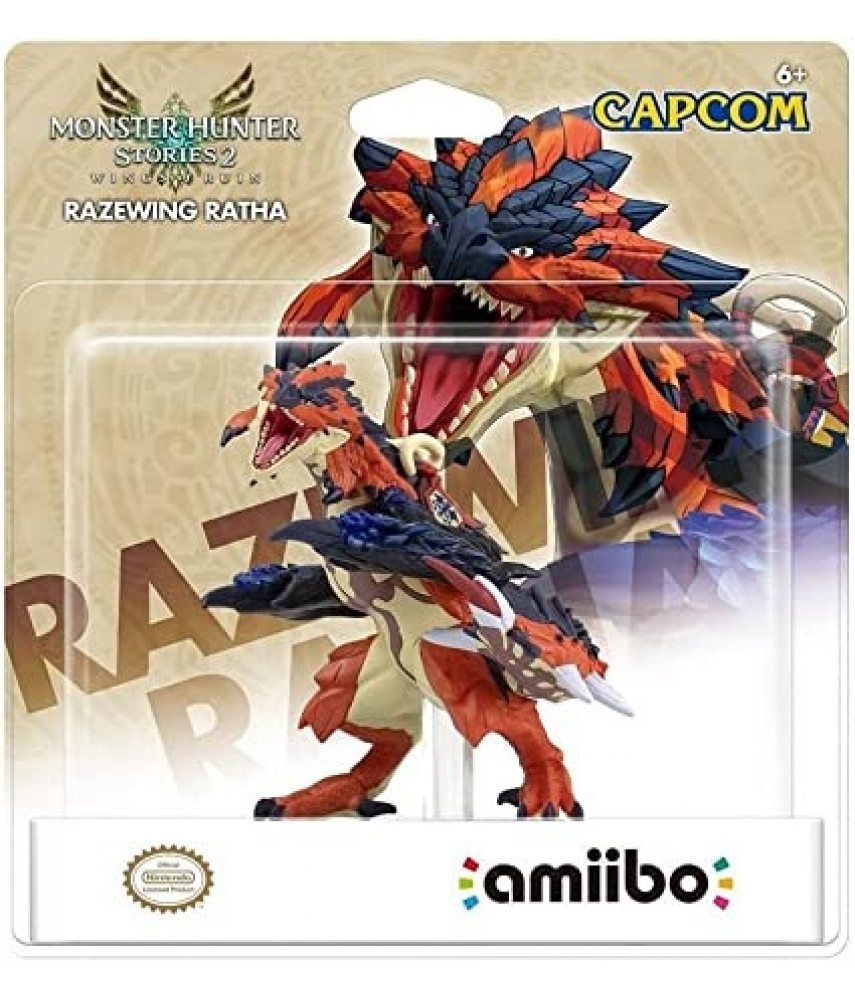 Фигурка Амибо Острокрылый Рата / Razewing Ratha из коллекции Monster Hunter (Amiibo)