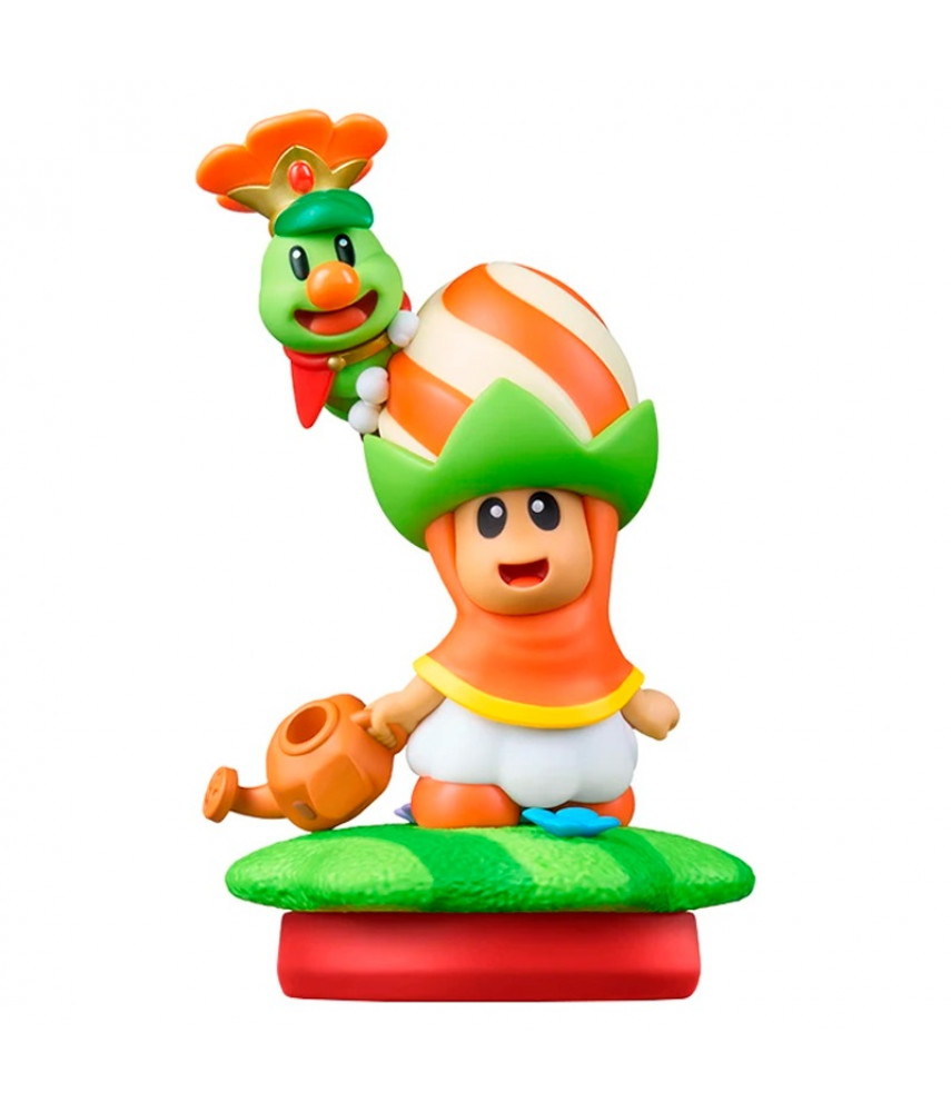Фигурка Amiibo Поплин и принц Флориан / Poplin & Prince Florian (Super Mario Bros. Wonder Collection)