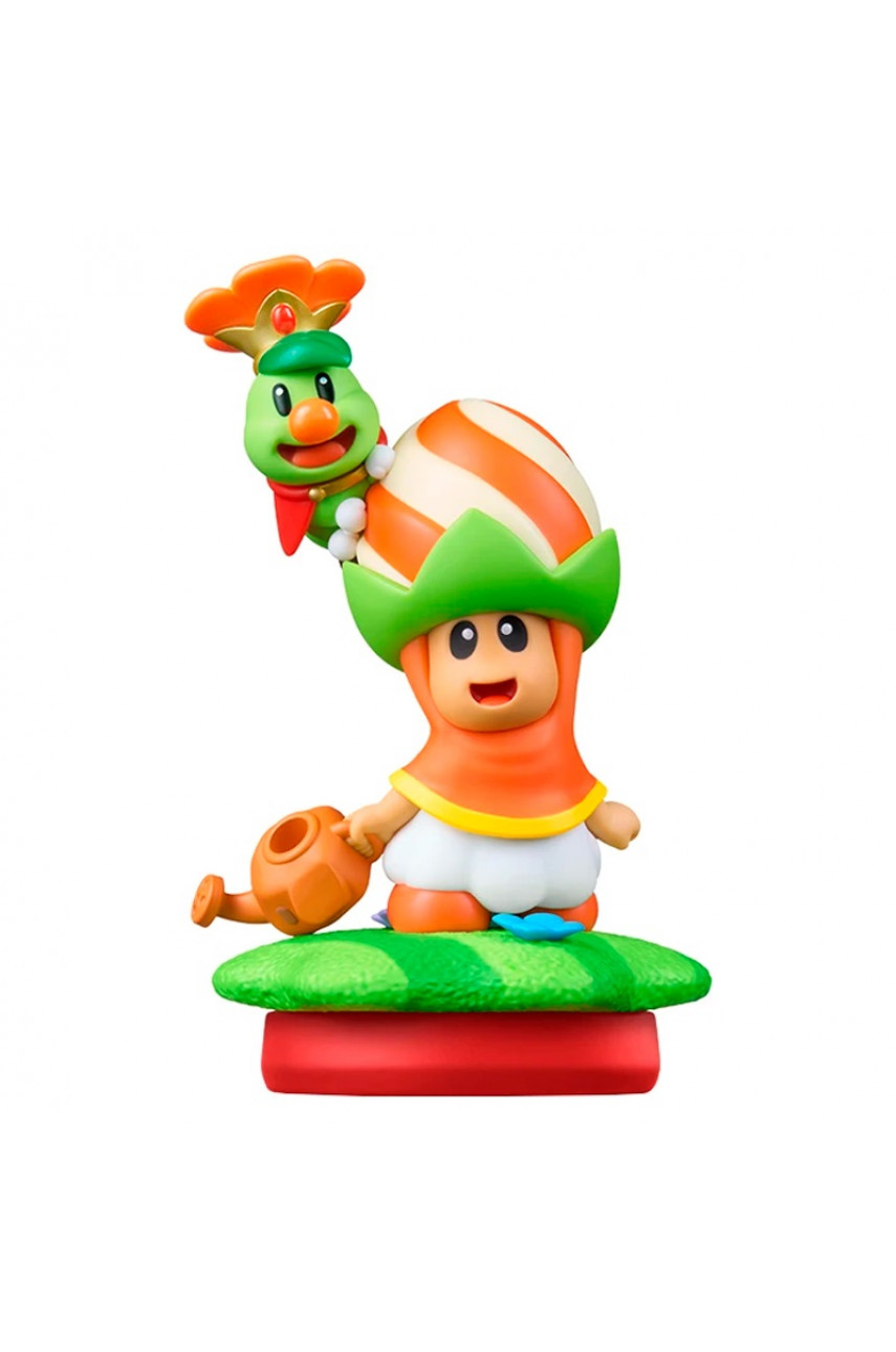 Фигурка Amiibo Поплин и принц Флориан / Poplin & Prince Florian (Super Mario Bros. Wonder Collection)