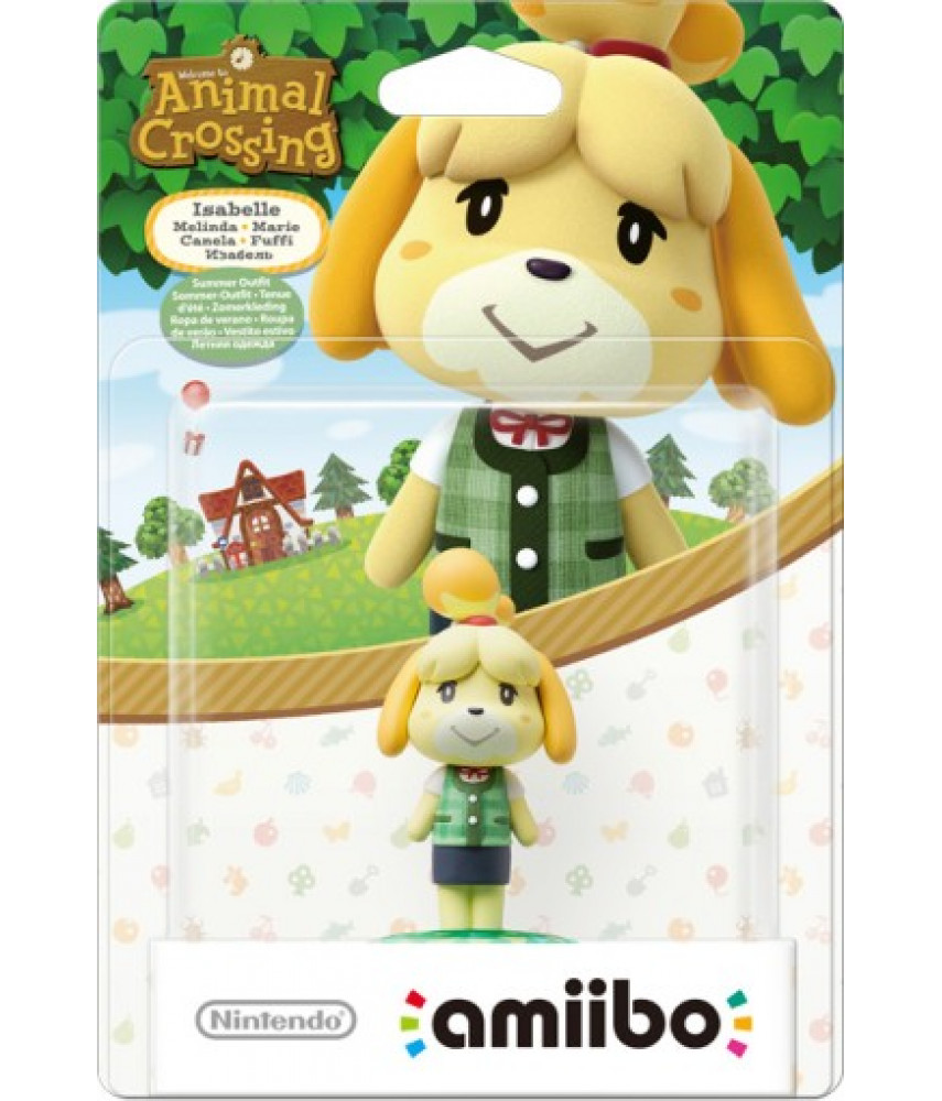 Фигурка Амибо Изабель Летняя одежда / Isabelle из коллекции Animal Crossing (Amiibo)