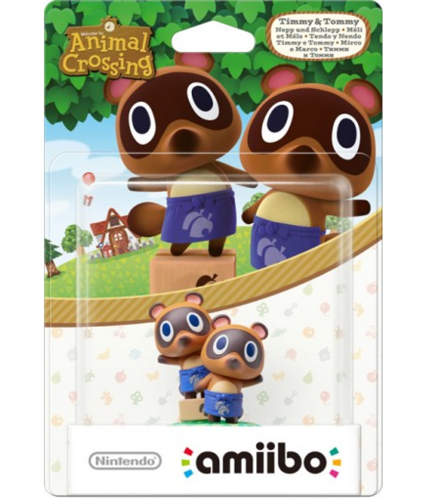 Фигурка Амибо Тимми и Томми / Timmy and Tommy из коллекции Animal Crossing (Amiibo)