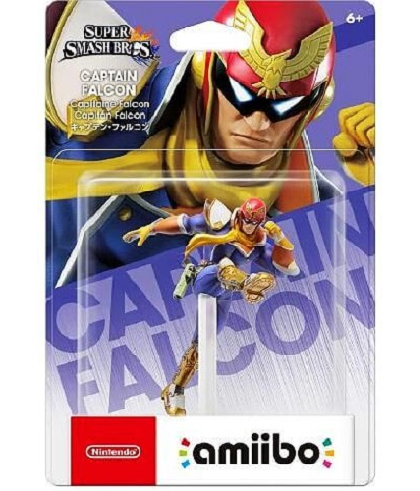 Фигурка Капитан Фэлкон/Captain Falcon из коллекции Super Smash Bros (Amiibo)