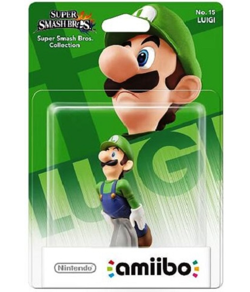 Фигурка Луиджи/Luigi из коллекции Super Smash Bros (Amiibo)