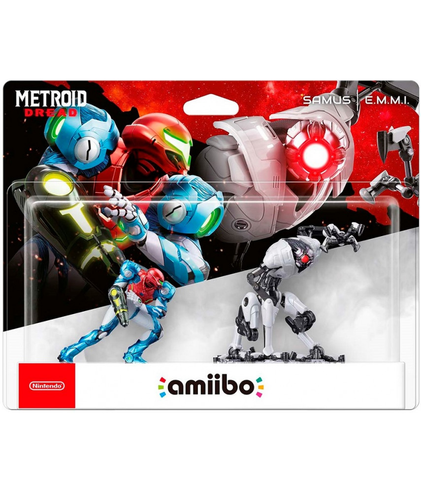 Amiibo Самус Аран и E.M.M.I (коллекция Metroid)