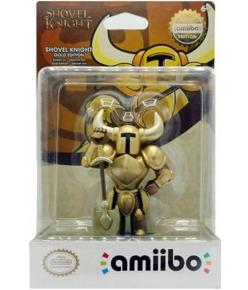 Amiibo Shovel Knight Treasure Trove Gold из коллекции Shovel Knight