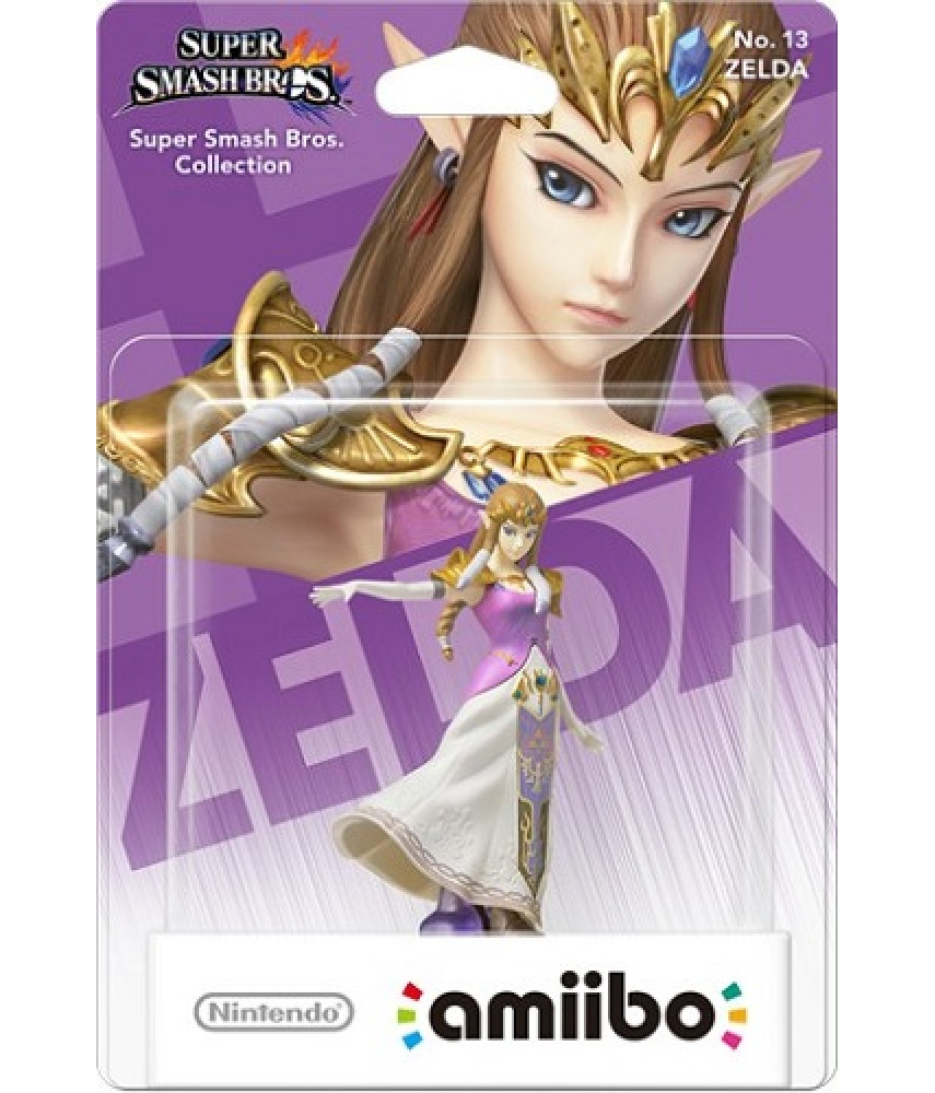 Фигурка Амибо Зельда/Zelda из коллекции Super Smash Bros (Amiibo)