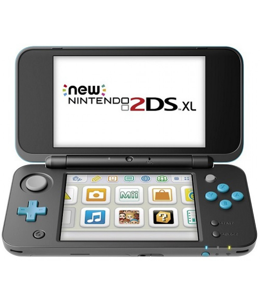 New Nintendo 2DS XL (черный + бирюзовый)