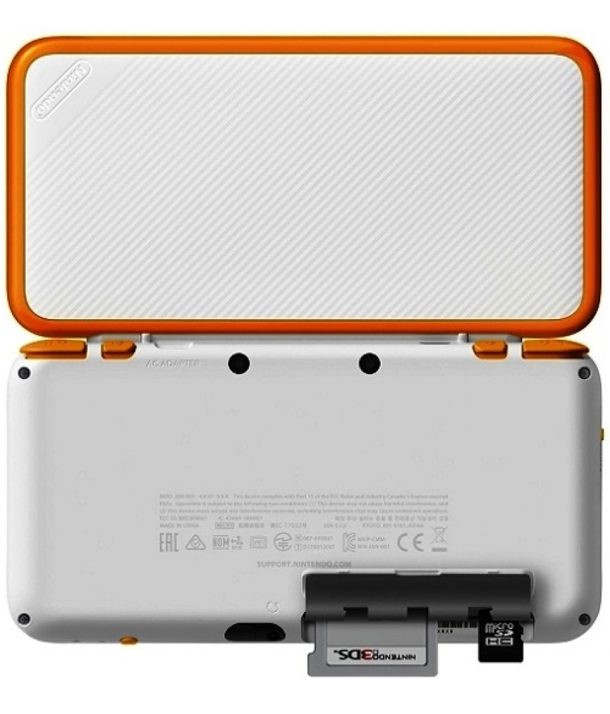 New Nintendo 2DS XL (белый + оранжевый)