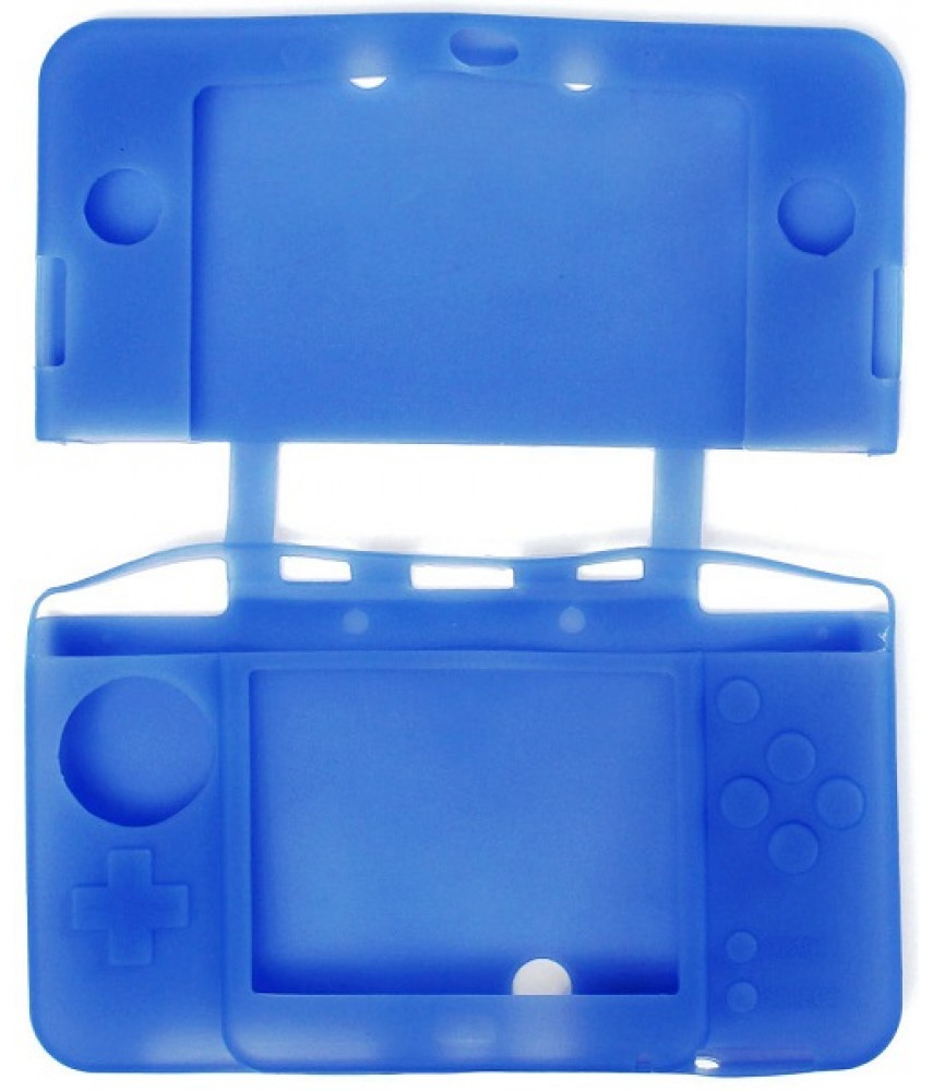 Силиконовый чехол для New Nintendo 3DS (синий)