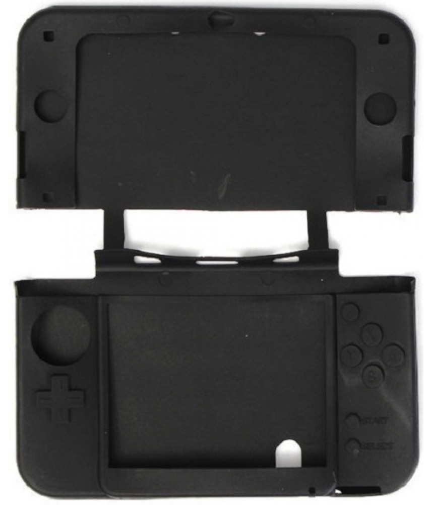 Силиконовый чехол для New Nintendo 3DS XL (чёрный)