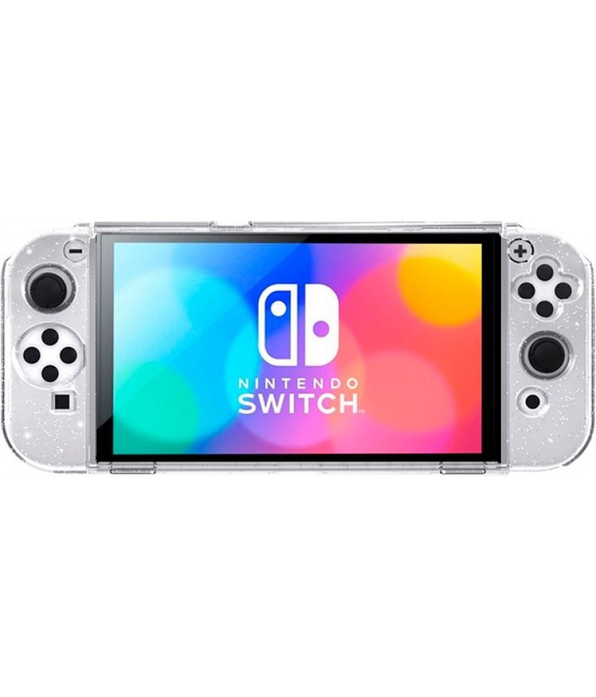 Прозрачный чехол Crystal Protective Case для Nintendo Switch OLED (GNO-005)