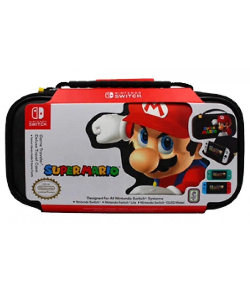 Чехол-сумка Deluxe Traveler Case Super Mario (NNS-533) (Nintendo Switch / OLED / Lite)