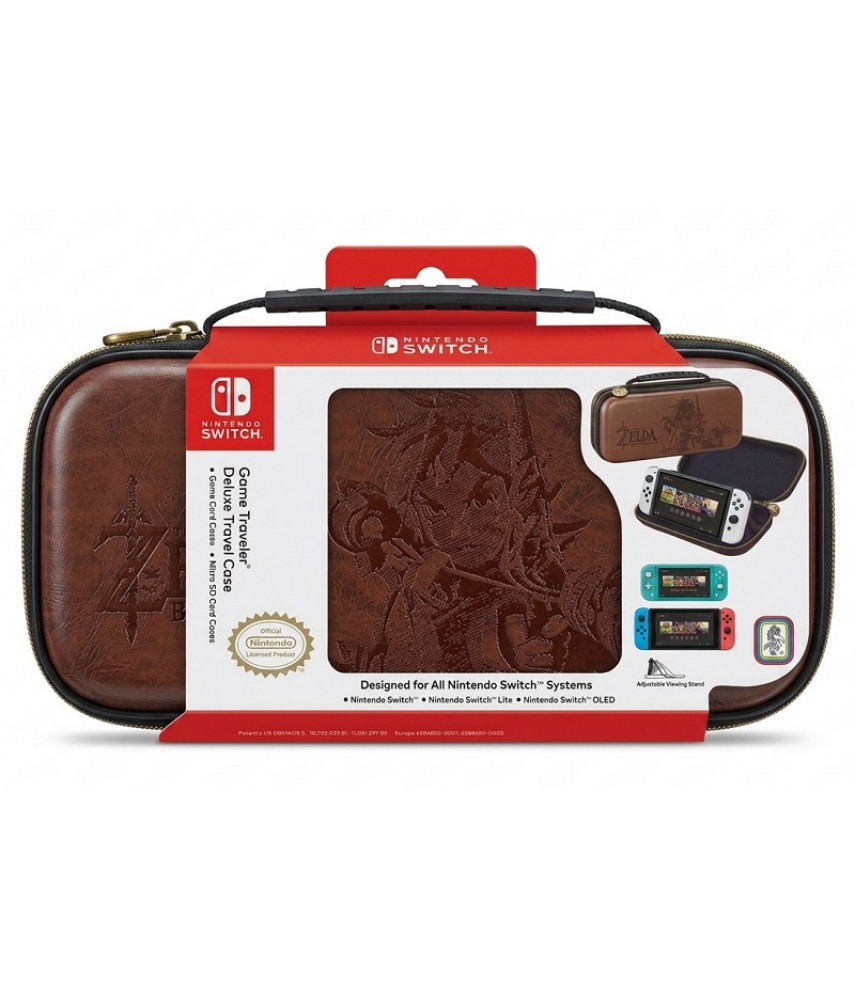 Чехол Nintendo Switch Game Traveler Deluxe Travel Case — The Legend of Zelda: Breath of the Wild Edition Чехол Nintendo Switch Game Traveler Deluxe Travel Case — The Legend of Zelda: Breath of the Wild Edition