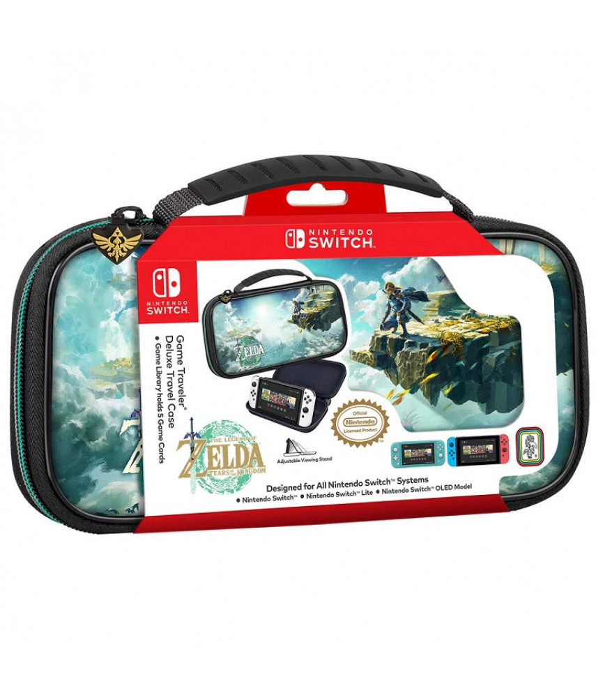Чехол Nintendo Switch Game Traveler Deluxe Travel Case — Legend of Zelda: Tears of the Kingdom Edition Чехол Nintendo Switch Game Traveler Deluxe Travel Case — Legend of Zelda: Tears of the Kingdom Edition