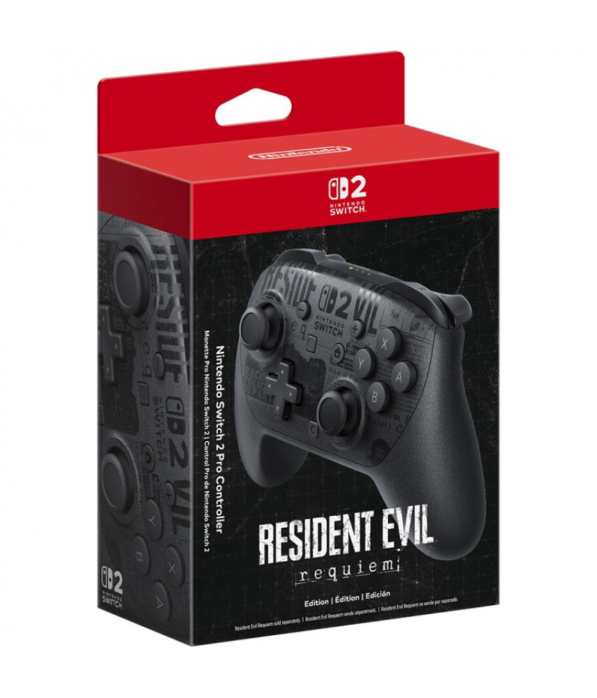 Геймпад Nintendo Switch 2 Pro Controller Resident Evil Requiem (Оригинал)