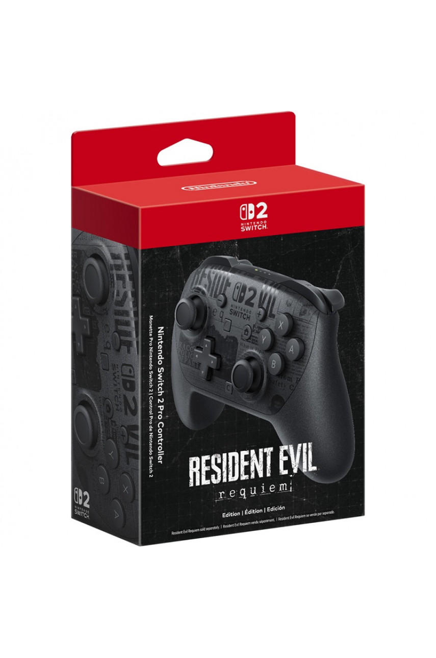 Геймпад Nintendo Switch 2 Pro Controller Resident Evil Requiem (Оригинал)