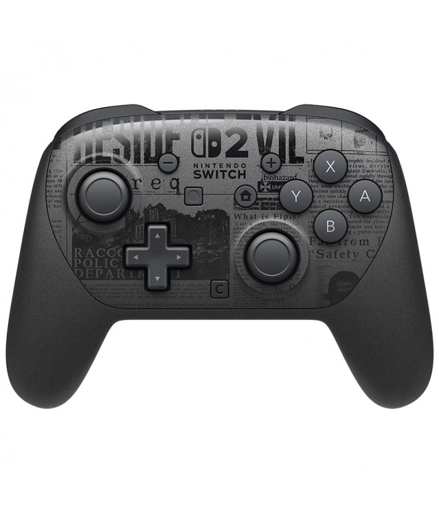 Геймпад Nintendo Switch 2 Pro Controller Resident Evil Requiem (Оригинал)