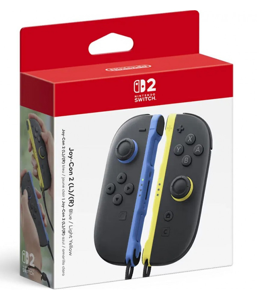 Контроллеры Joy-Con 2 (L)/(R) для Nintendo Switch 2 (Blue/Light Yellow) 