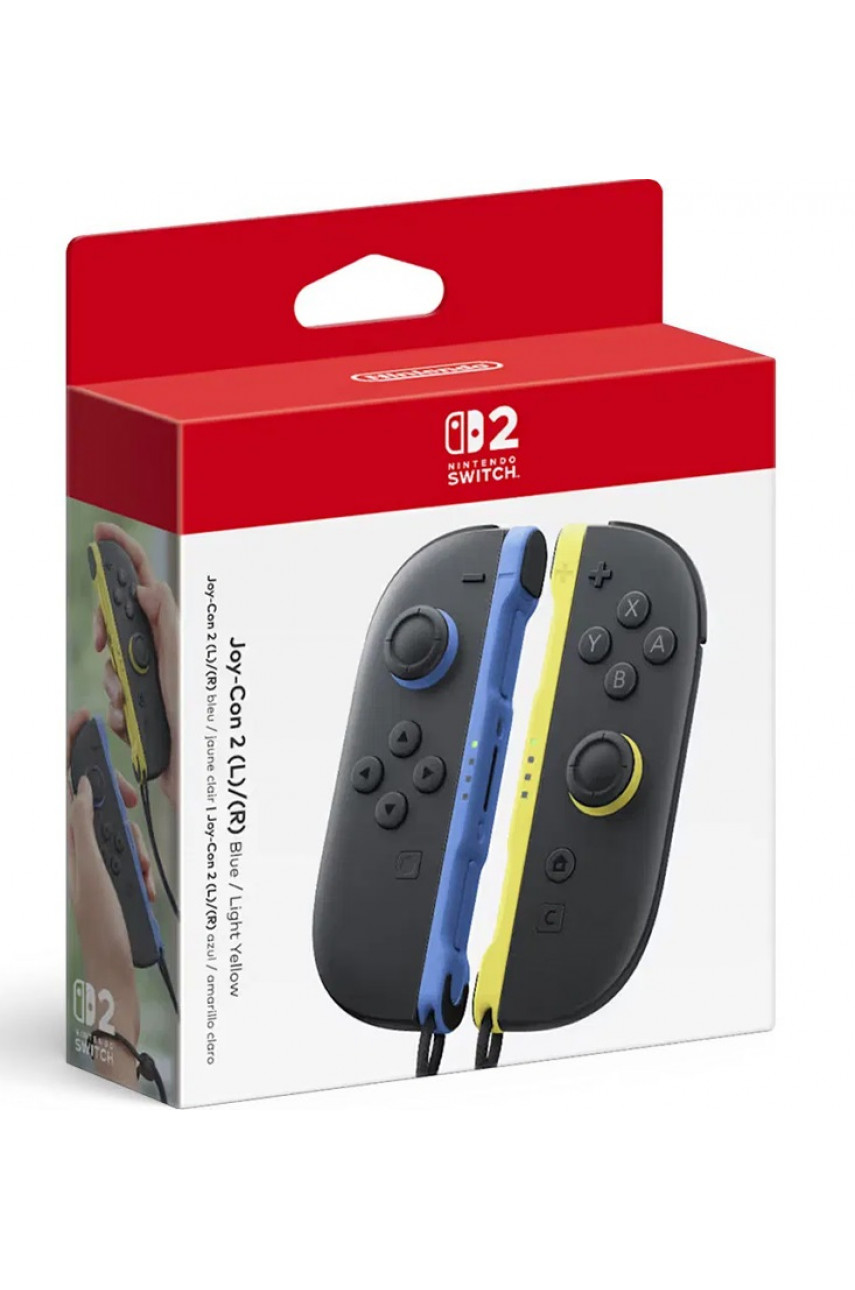 Контроллеры Joy-Con 2 для Nintendo Switch 2 (Blue/Light Yellow) 