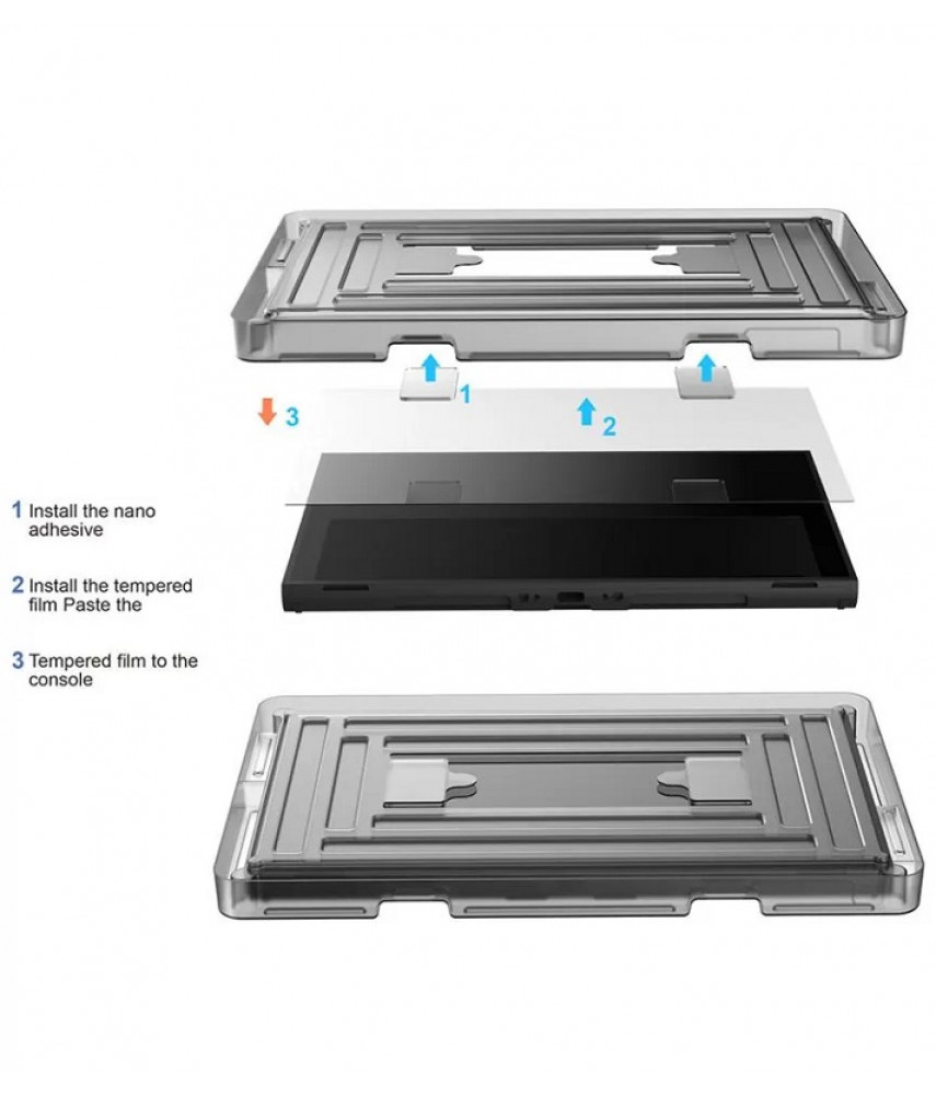 Защитное стекло DOBE для Nintendo Switch 2 (2шт)