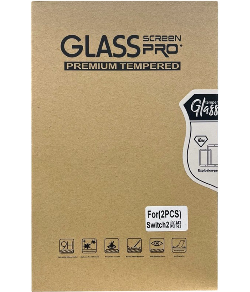 Защитное стекло Glass Pro для Nintendo Switch 2 (2шт) Защитное стекло Glass Pro для Nintendo Switch 2 (2шт)