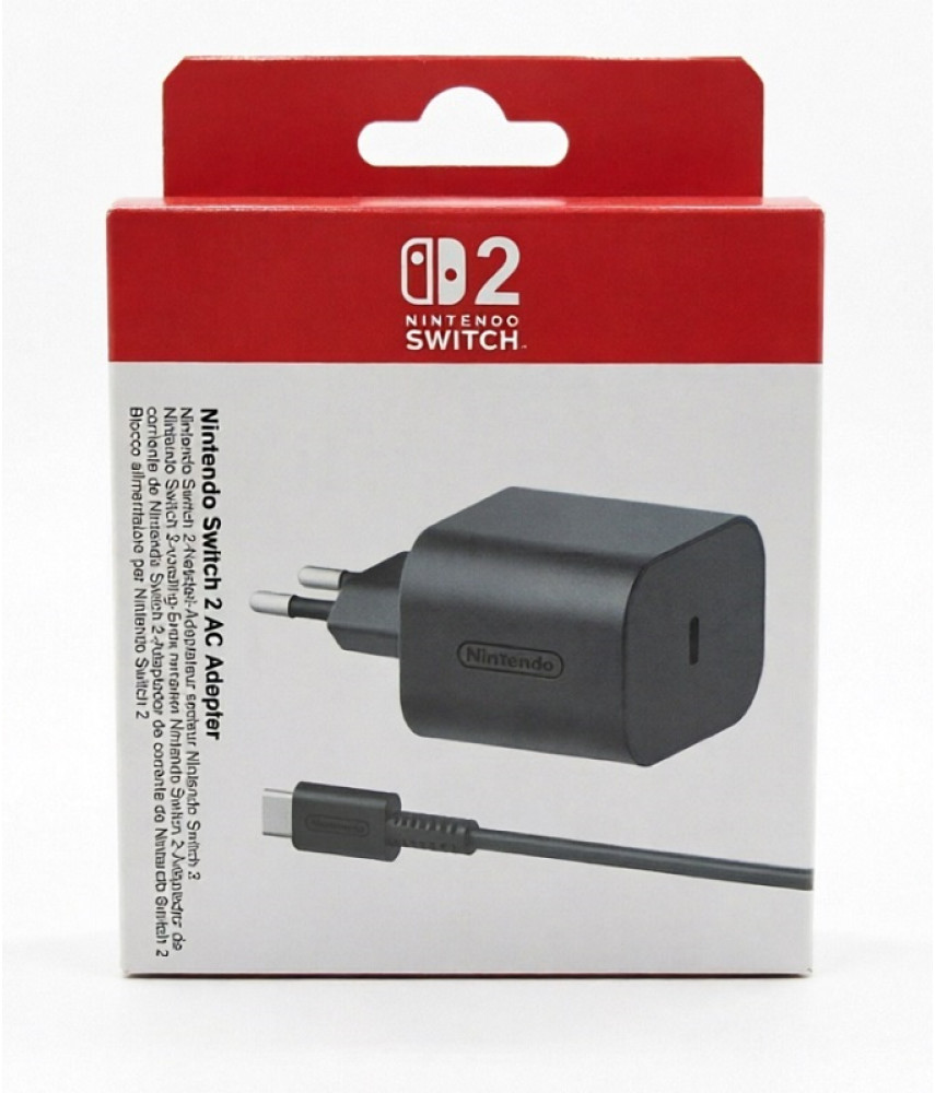 Зарядное устройство 65W для Nintendo Switch 2 (аналог)