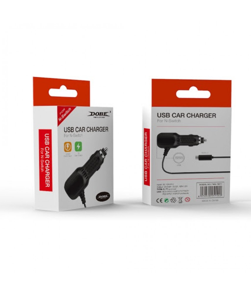 Зарядное устройство автомобильное DOBE для Nintendo Switch 2 (TNS-19211)