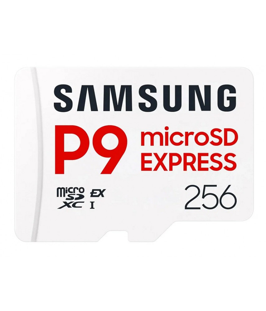 Карта памяти MicroSD Samsung P9 Express 256GB для Nintendo Switch 2 (800 MB/s) Карта памяти MicroSD Samsung P9 Express 256GB для Nintendo Switch 2 (800 MB/s)