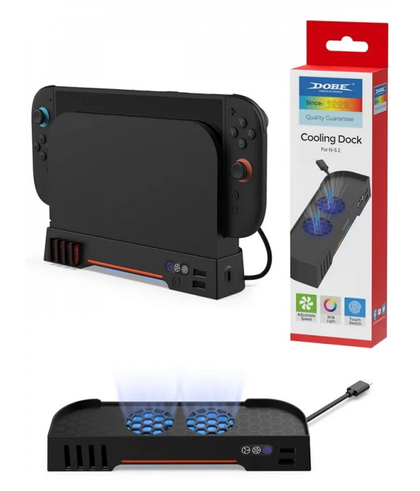 Подставка с охлаждением Dobe для док-станции Nintendo Switch 2 (TNS-31111)