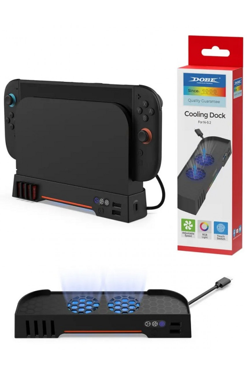 Подставка с охлаждением Dobe для док-станции Nintendo Switch 2 (TNS-31111)